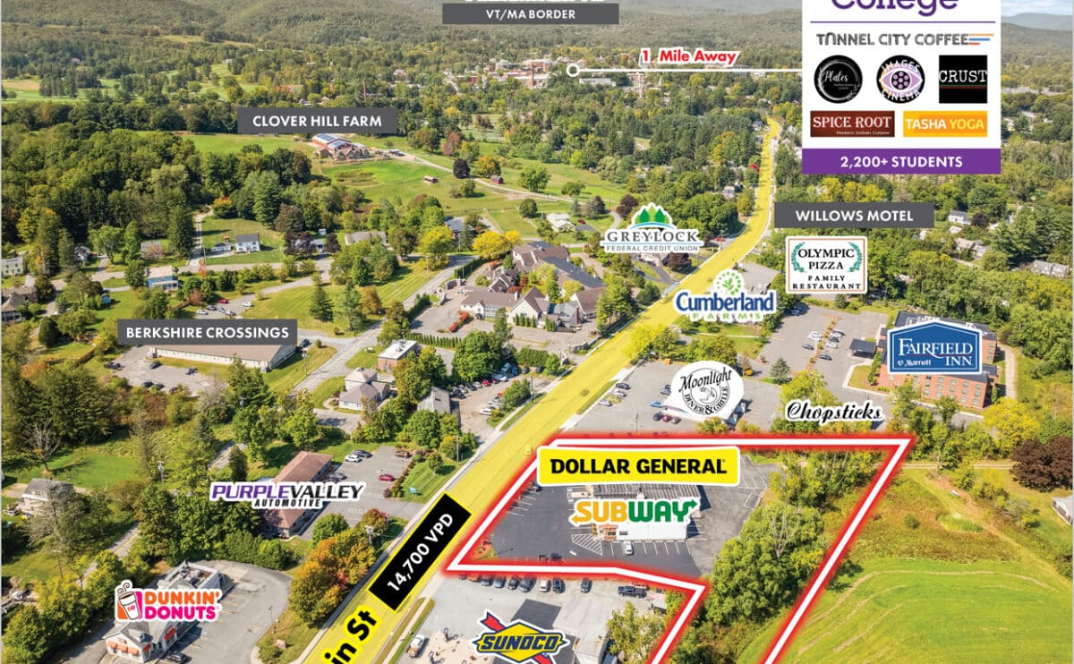 Commercial Property for Sale in Williamstown Massachusetts 01267